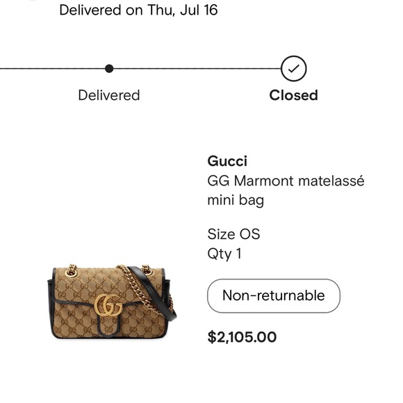 GUCCI BAG - Picture 4 of 5